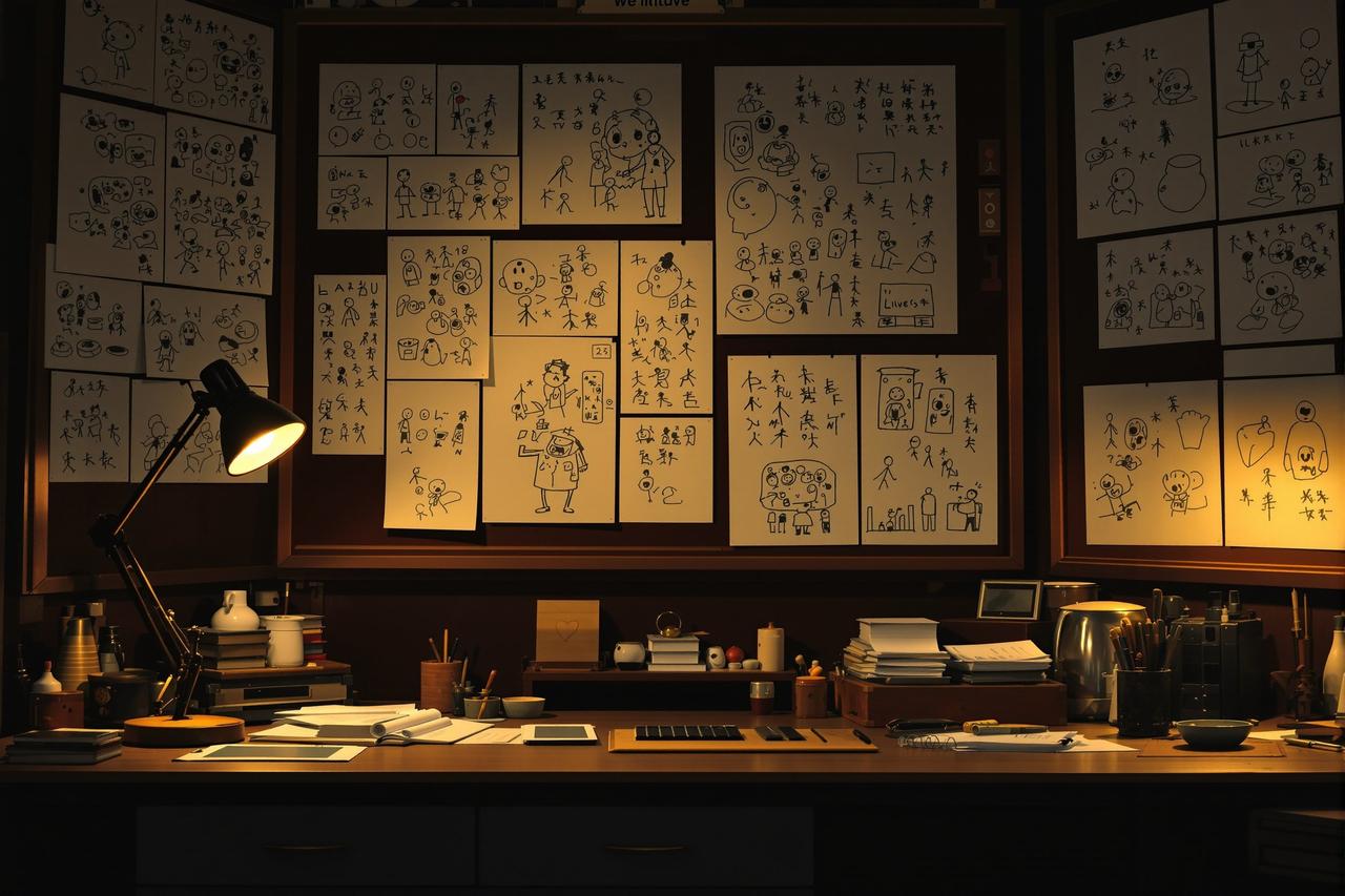 ai短剧贴吧 - 创作工作室氛围